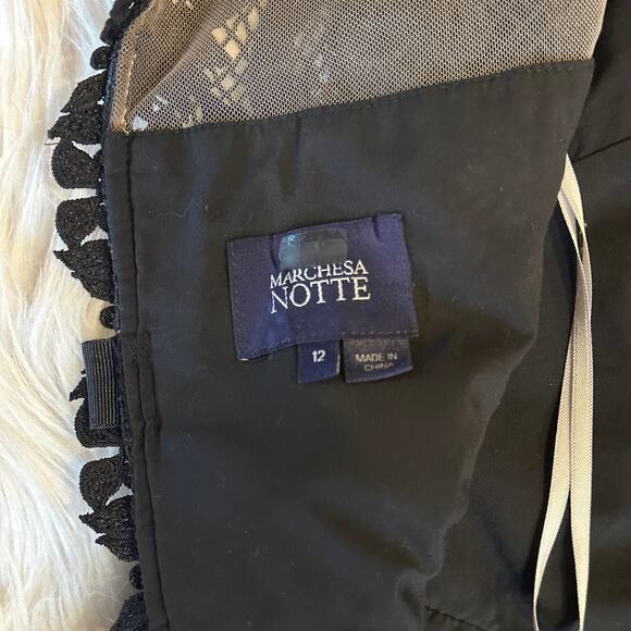 BHLDN Marchesa Notte Waldon Maxi Dress Embroidered Lace Backless Formal Gown - Picture 14 of 16